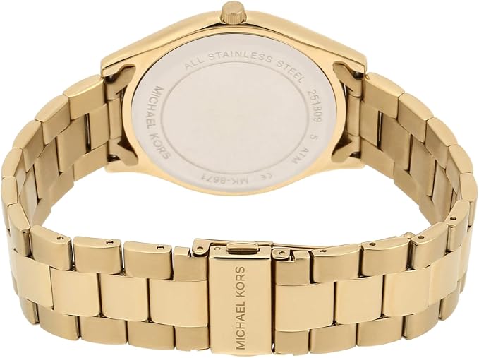 Michael Kors Aspyn MK8671 blue dial fashion wristwatch