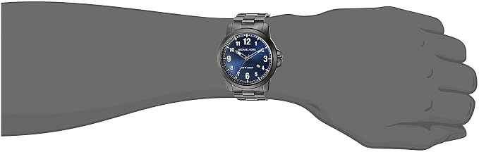 Michael Kors Paxton MK8499 Men's Blue Dial Gunmetal Stainless Steel Watch
