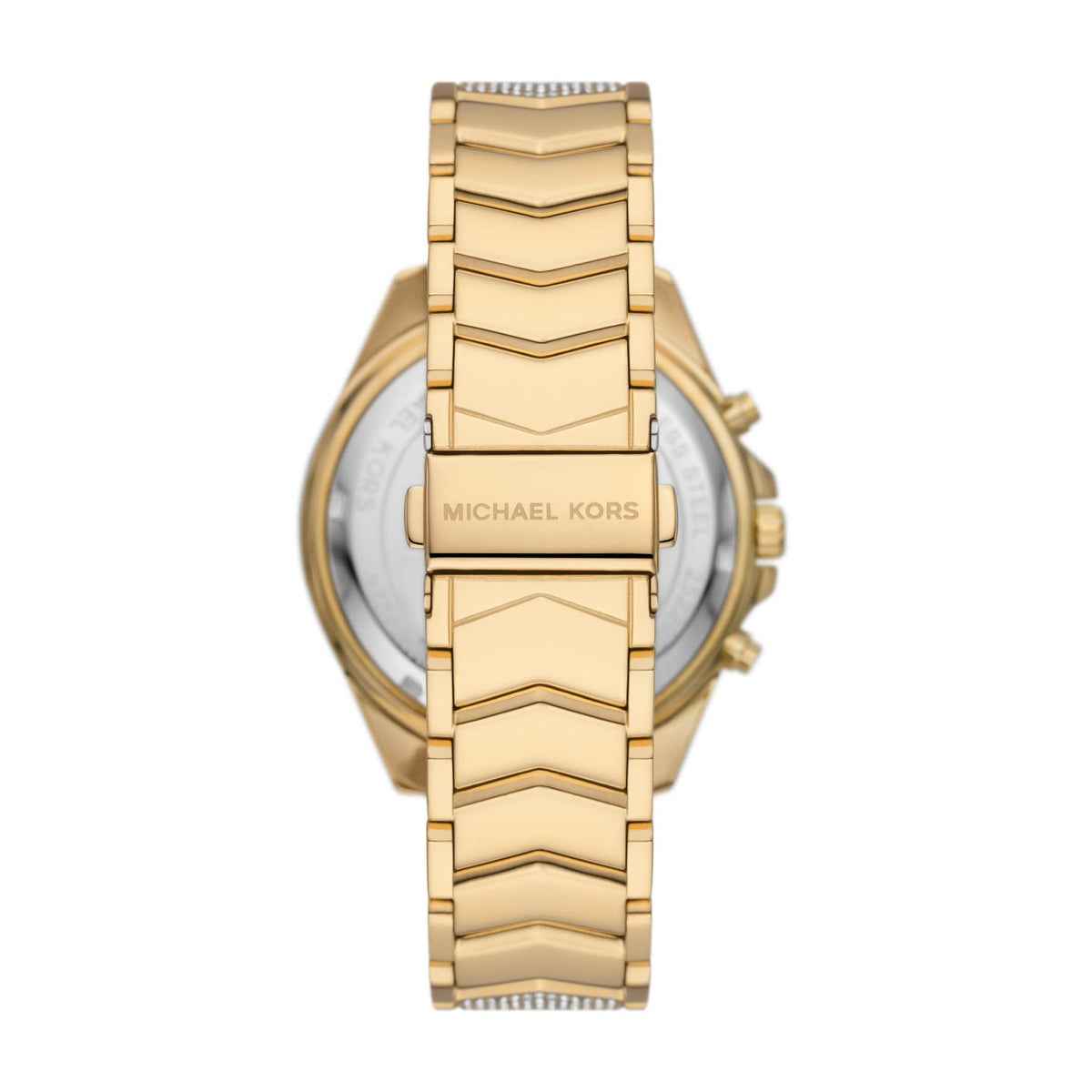Michael Kors Whitney MK7224 Women's Black Dial Gold Stainless Steel Chronograph Watch