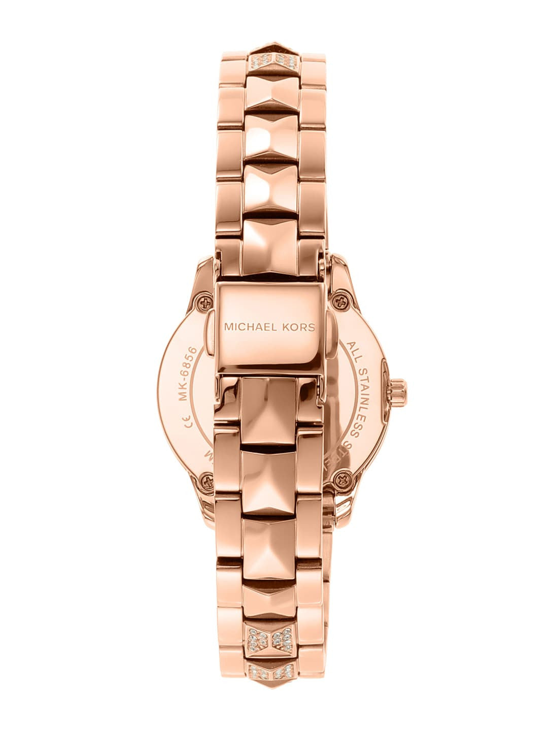 Back case of Michael Kors MK6856 quartz women's wristwatch