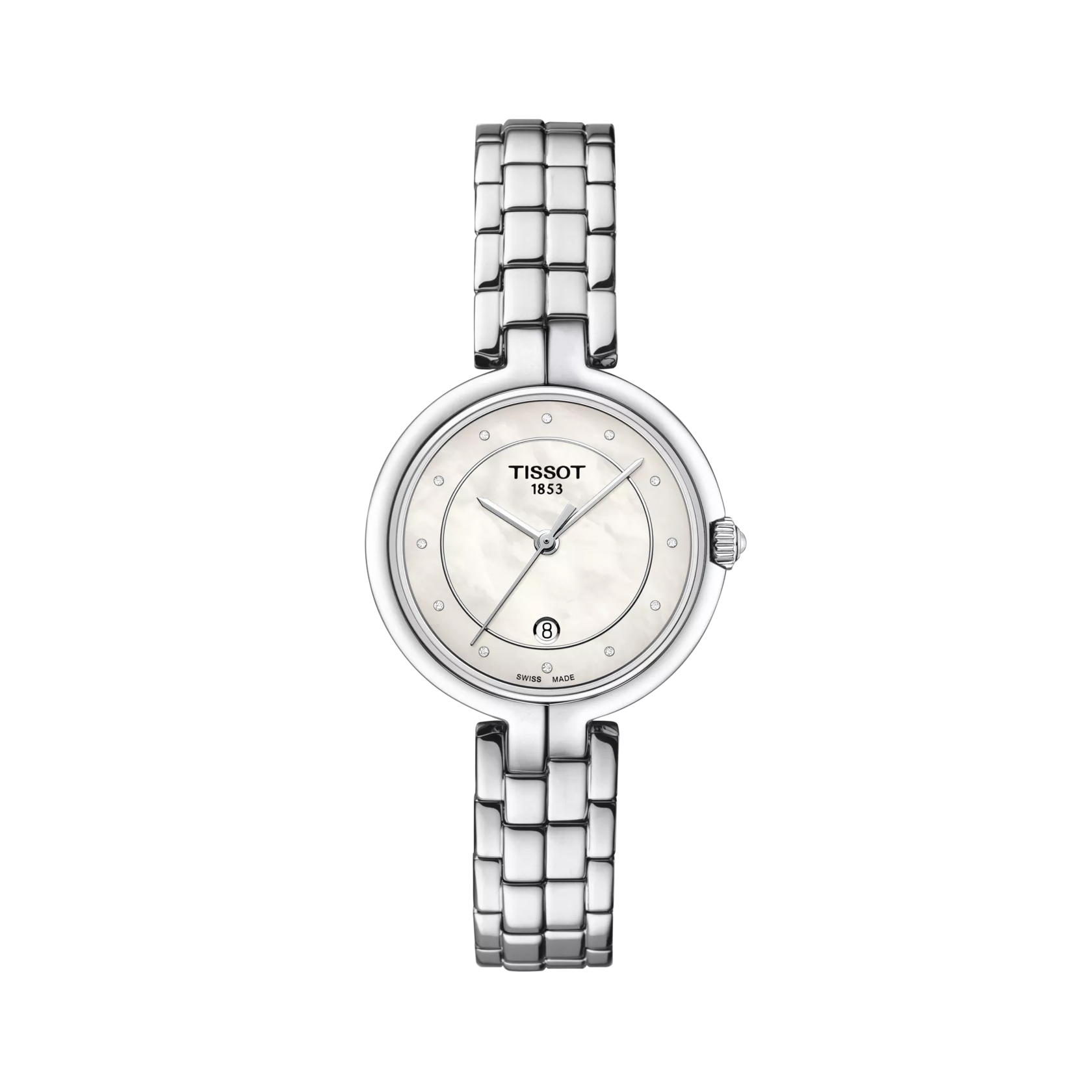 Tissot Flamingo T094.210.11.116.01 Quartz Diamond Women’s Watch - Luxverse