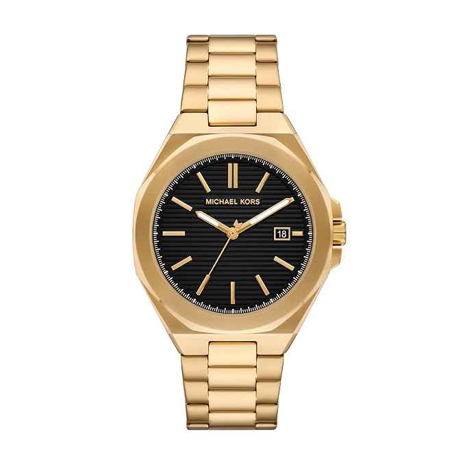 Michael Kors MKO1179 Women's Gold Stainless Steel Watch 41mm