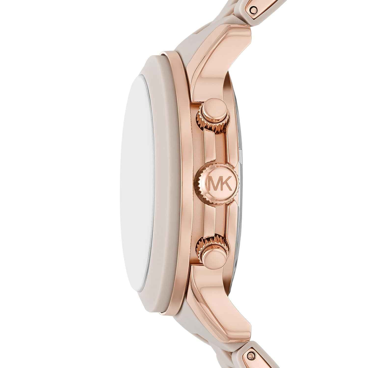 Michael Kors Runway Chronograph MK7386 Women's Beige Watch