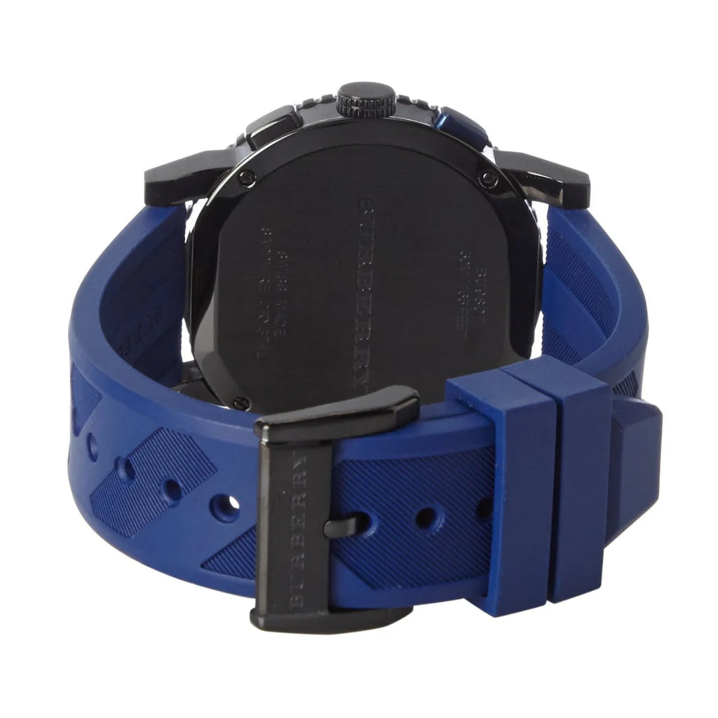 Burberry The City Sport Chronograph Black Blue BU9807 – Men’s Watch - Luxverse