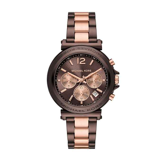 Michael Kors Maren MK7496 Women's Two-Tone Chronograph Watch