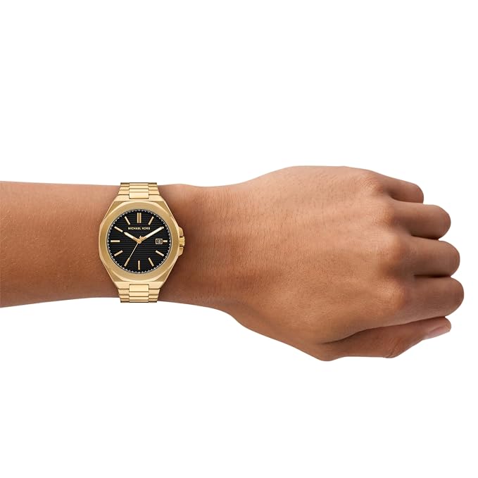 Michael Kors MKO1179 41mm gold bracelet fashion watch
