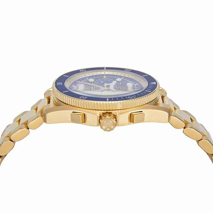 Michael Kors Maritime MK9202 Men's Gold Chronograph Dive Watch