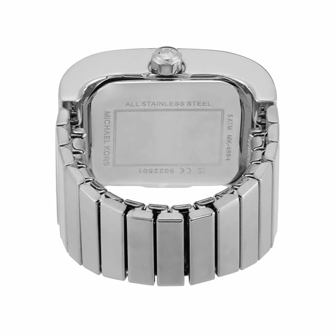 Michael Kors MK4884 luxury women's silver ring timepiece