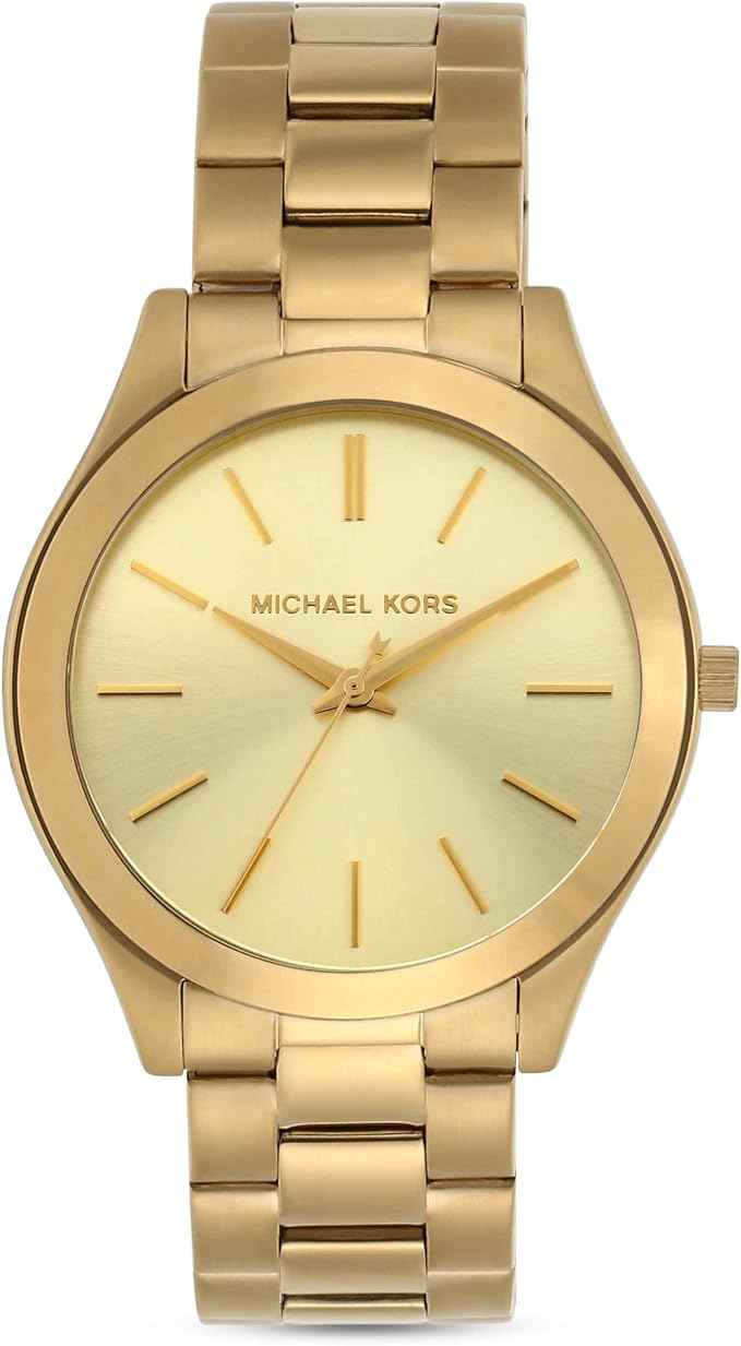 Michael Kors Aspyn MK8671 Women's Gold Blue Dial Watch