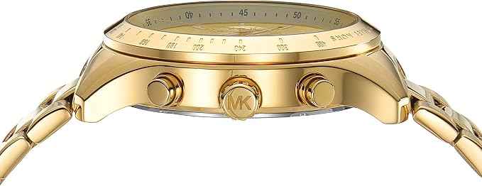 Michael Kors Berkley MK7411 Women's Gold Chronograph Stainless Steel Watch