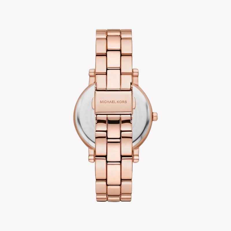 Michael Kors Women's Rose Gold Stainless Steel Dress Watch