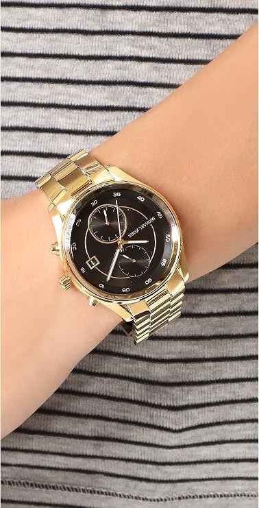 Michael Kors MK6497 Women's Gold Black Dial Watch