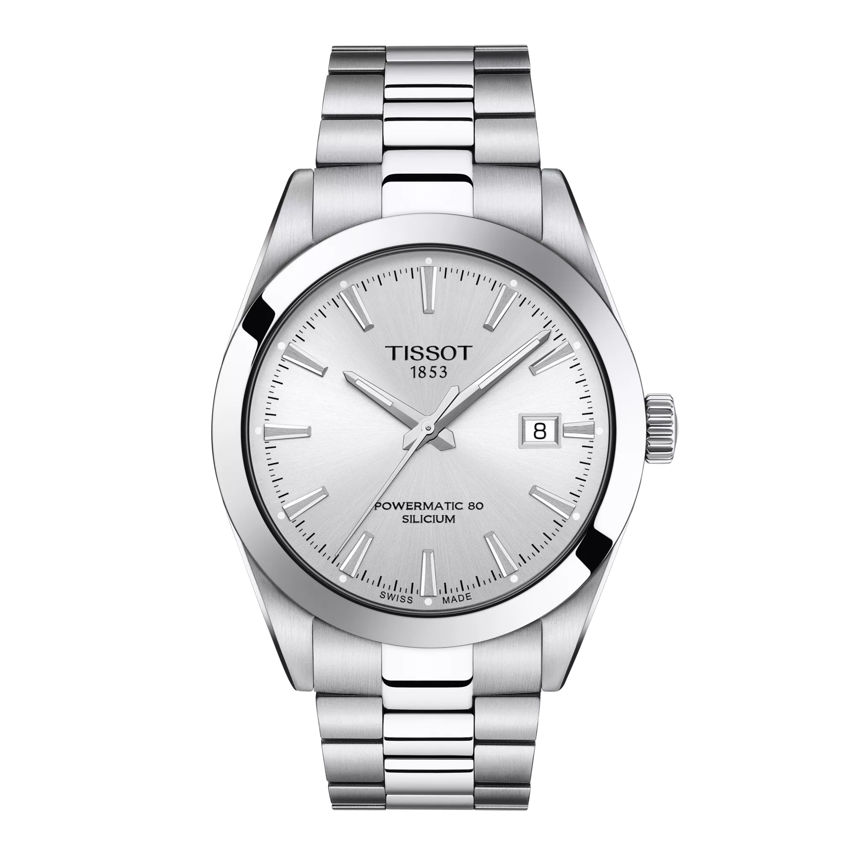 Tissot Gentleman Powermatic 80 Silicium T127.407.110.3100 Automatic Men’s Watch - Luxverse