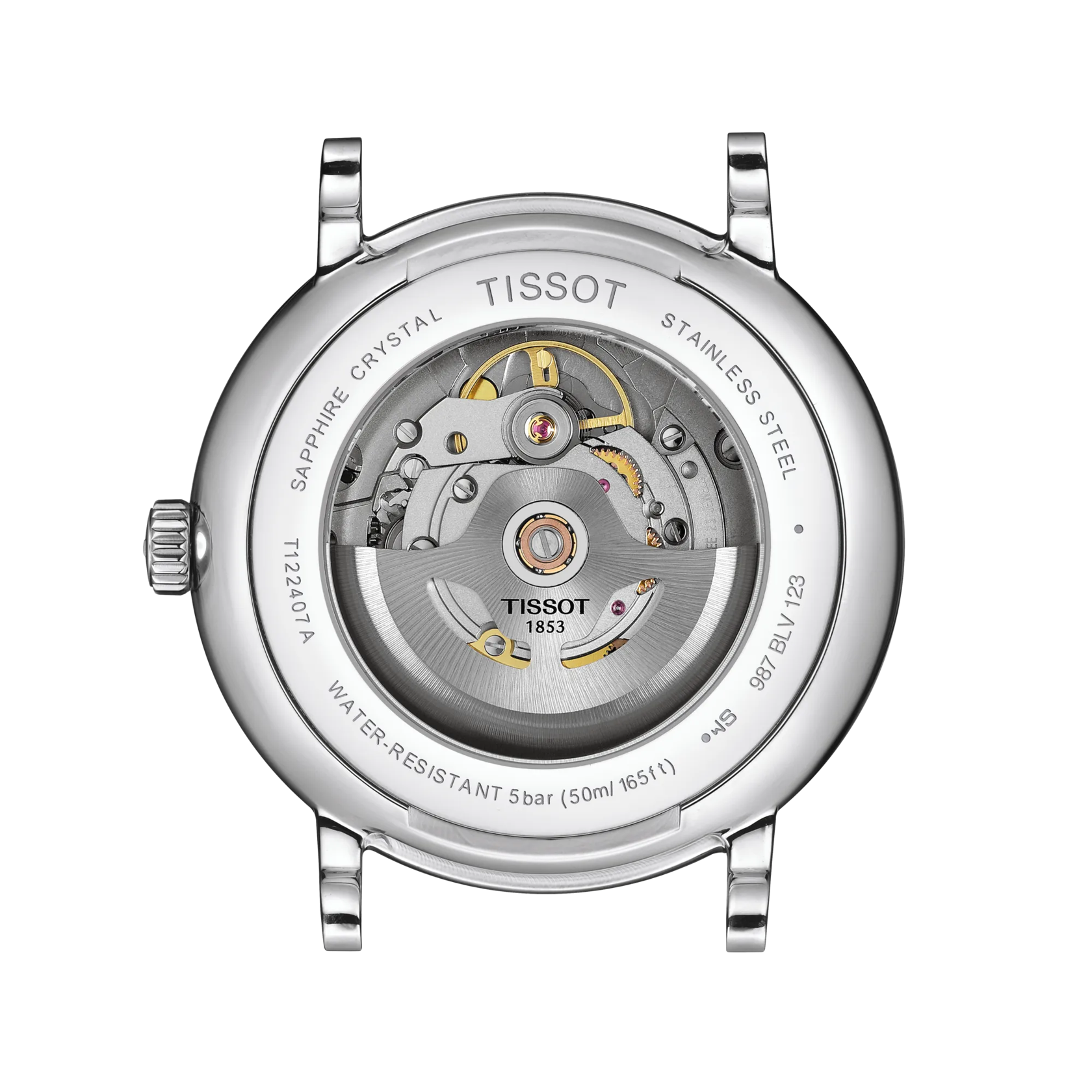 Tissot Carson Automatic T122.407.16.031.00 – Silver Dial Men’s Watch - Luxverse