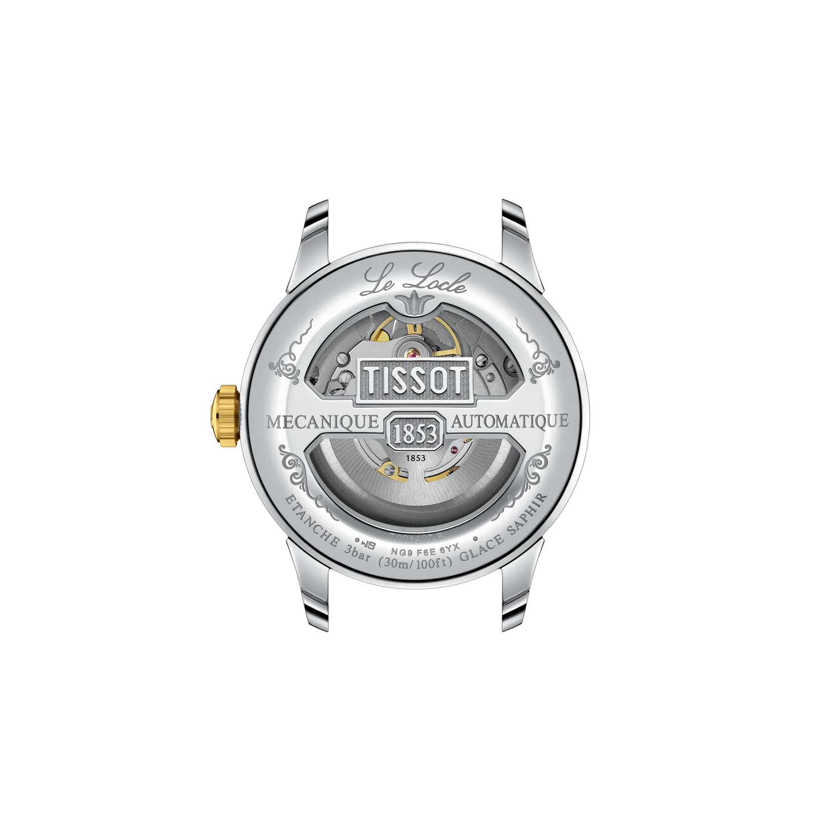 Tissot Le Locle Automatic 39.3 mm Silver Dial – T006.407.22.033.01 Men’s Watch - Luxverse