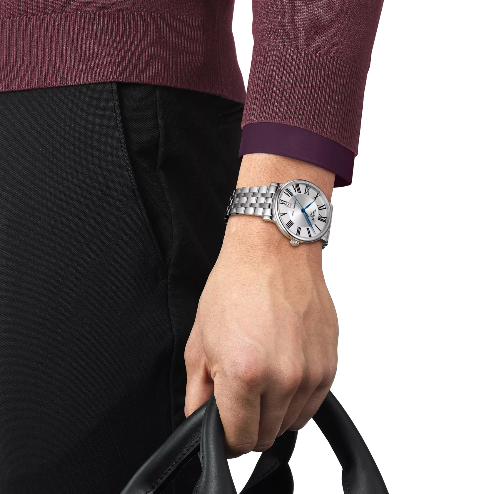 Tissot Carson Automatic T122.407.11.033.00 – Silver Dial Men’s Watch - Luxverse