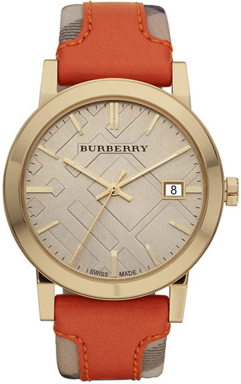 Burberry The City Check Champagne BU9016 – Women’s Watch - Luxverse