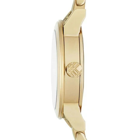 Burberry The City Engraved Check Gold Dial BU9234 – Women’s Watch - Luxverse