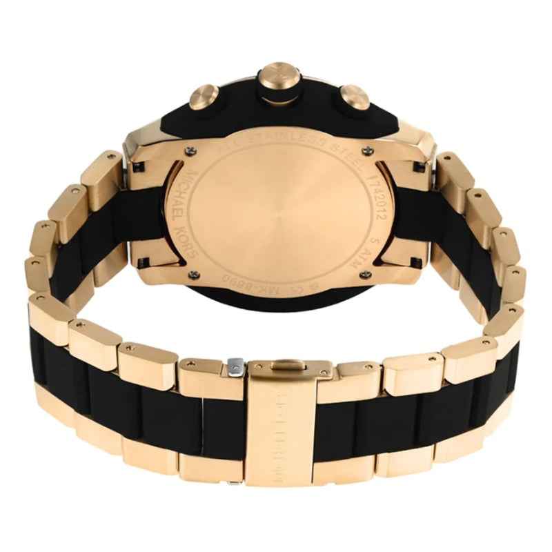 Michael Kors Lennox MK8990 Men's Gold Pavé Crystal Chronograph Watch