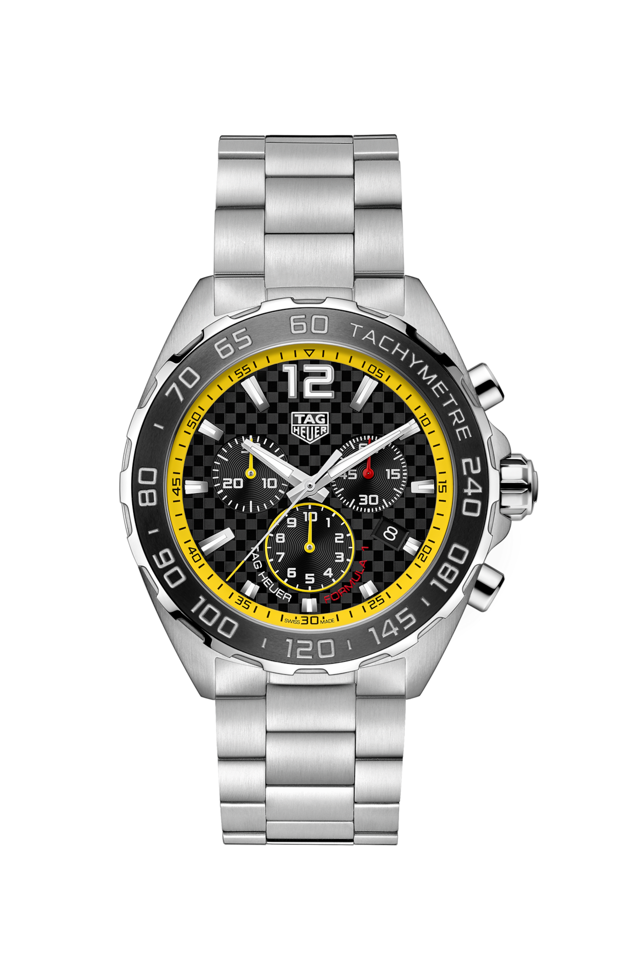 TAG Heuer CAZ101AC.BA0842 Formula 1 Quartz Chronograph Black Dial Men's Watch - Luxverse