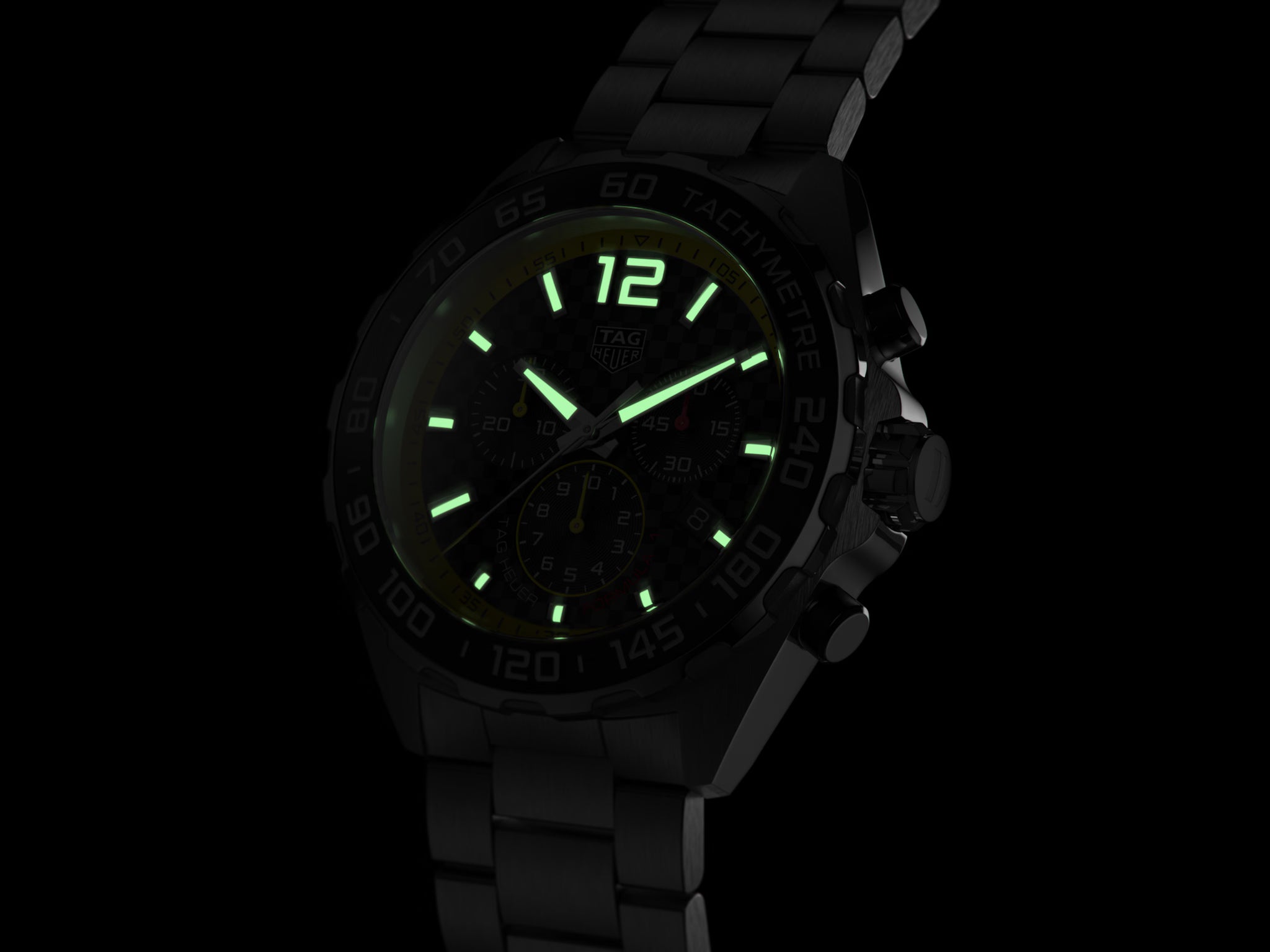 TAG Heuer CAZ101AC.BA0842 Formula 1 Quartz Chronograph Black Dial Men's Watch - Luxverse