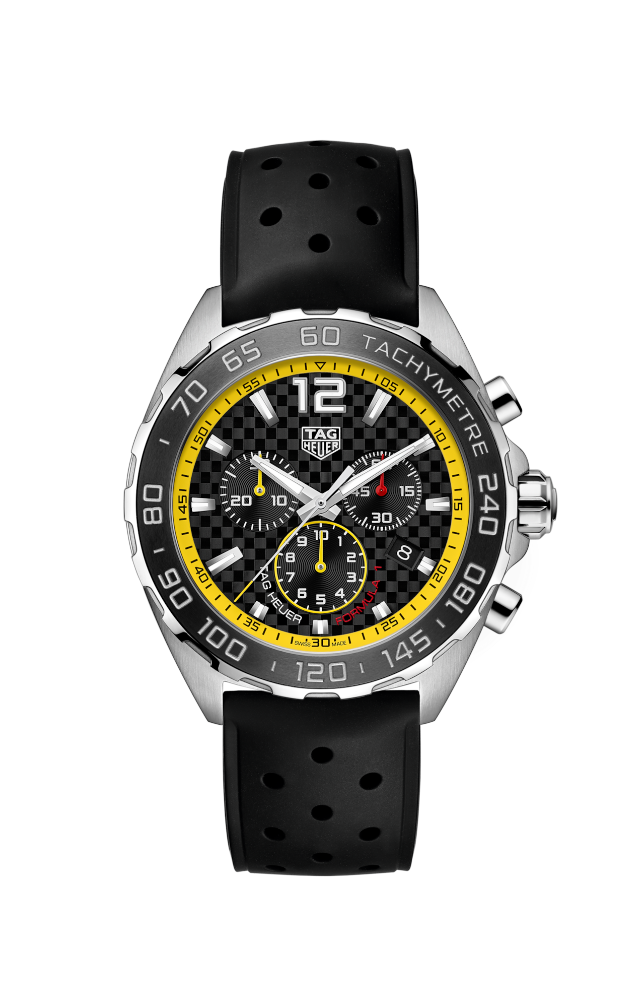 TAG Heuer CAZ101AC.FT8024 Formula 1 Chronograph Quartz Black Dial Men's Watch - Luxverse