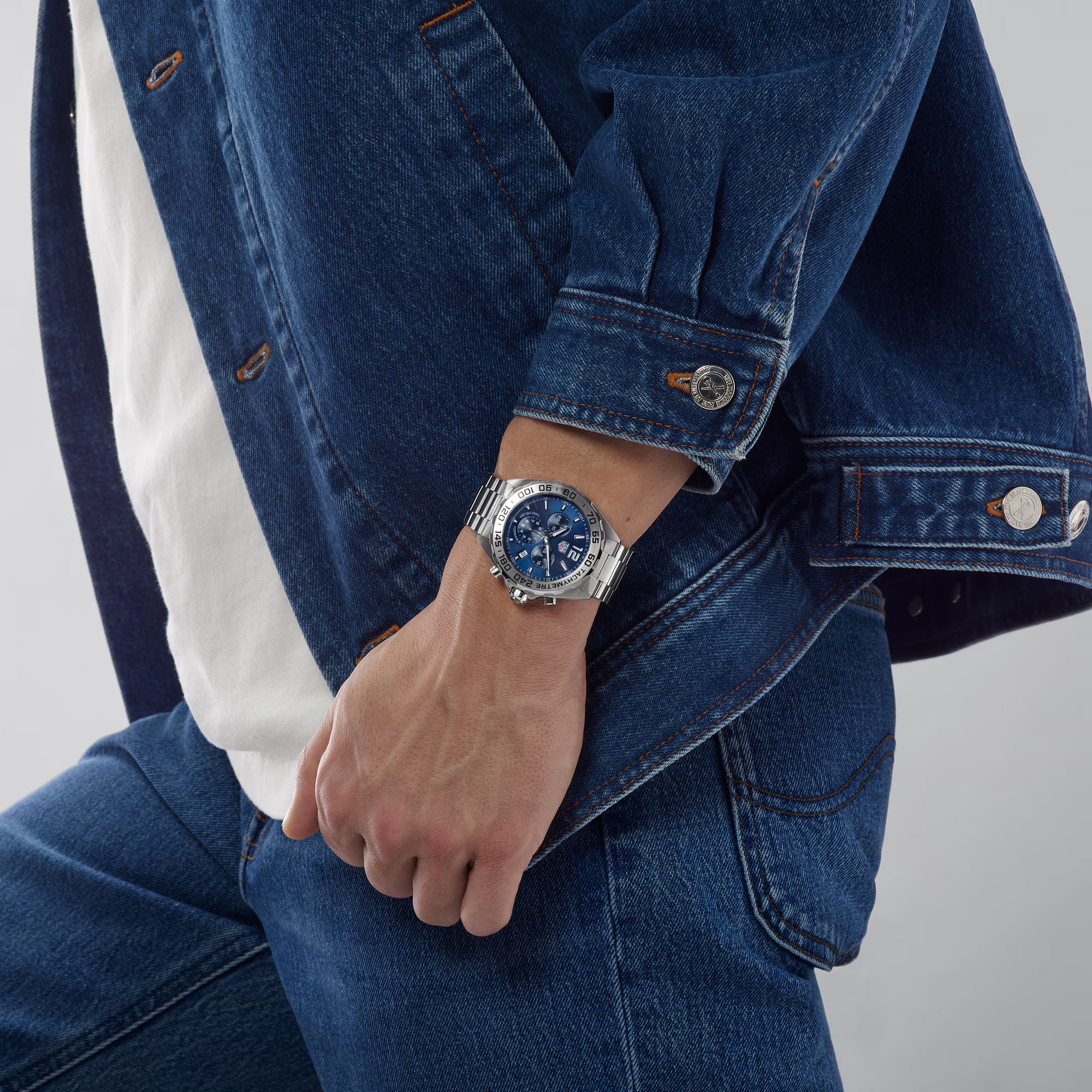 TAG Heuer CAZ101K.BA0842 Formula 1 Quartz Chronograph 43mm Mens Watch - Luxverse