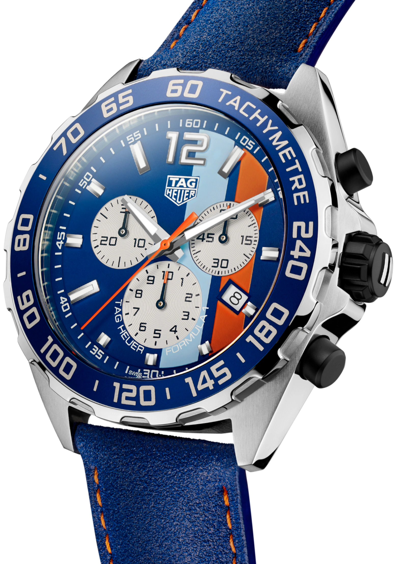 TAG Heuer CAZ101N.FC8243 Formula 1 Gulf Racing Special Edition Watch - Luxverse
