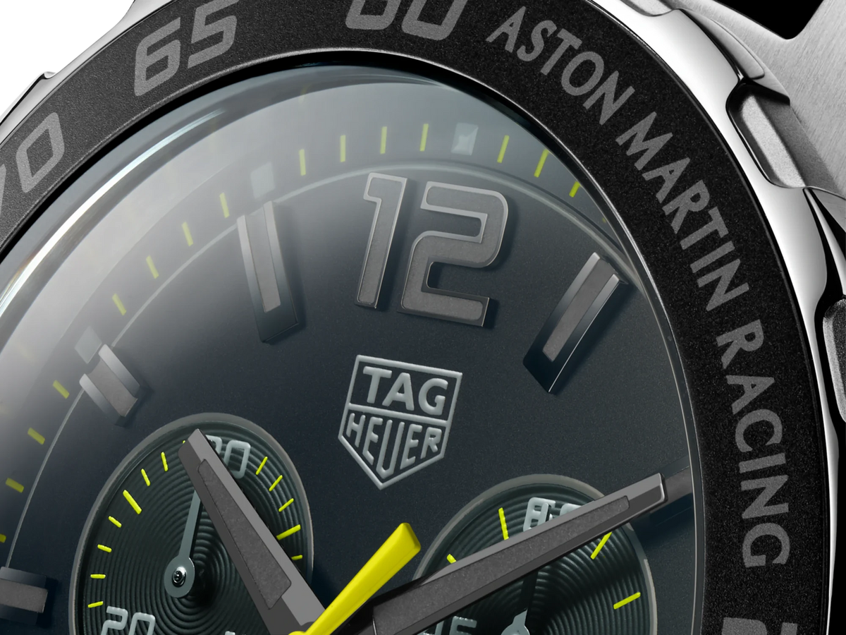 TAG Heuer Special Edition CAZ101P.FC8245 Formula 1 Aston Martin 43mm Mens Watch - Luxverse