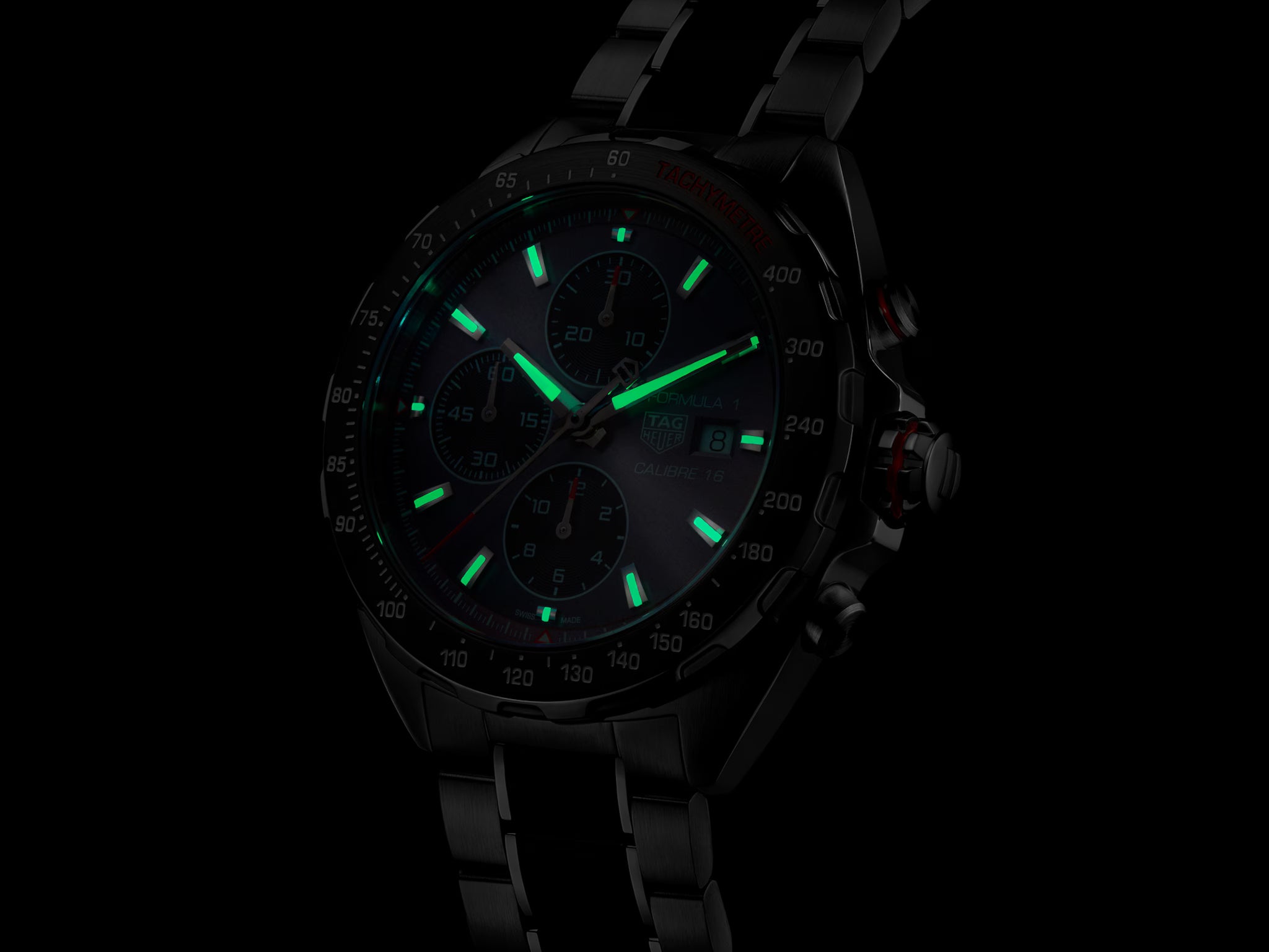 TAG Heuer CAZ2012.BA0970 Formula 1 Calibre 16 44mm Automatic Chronograph Mens Watch - Luxverse