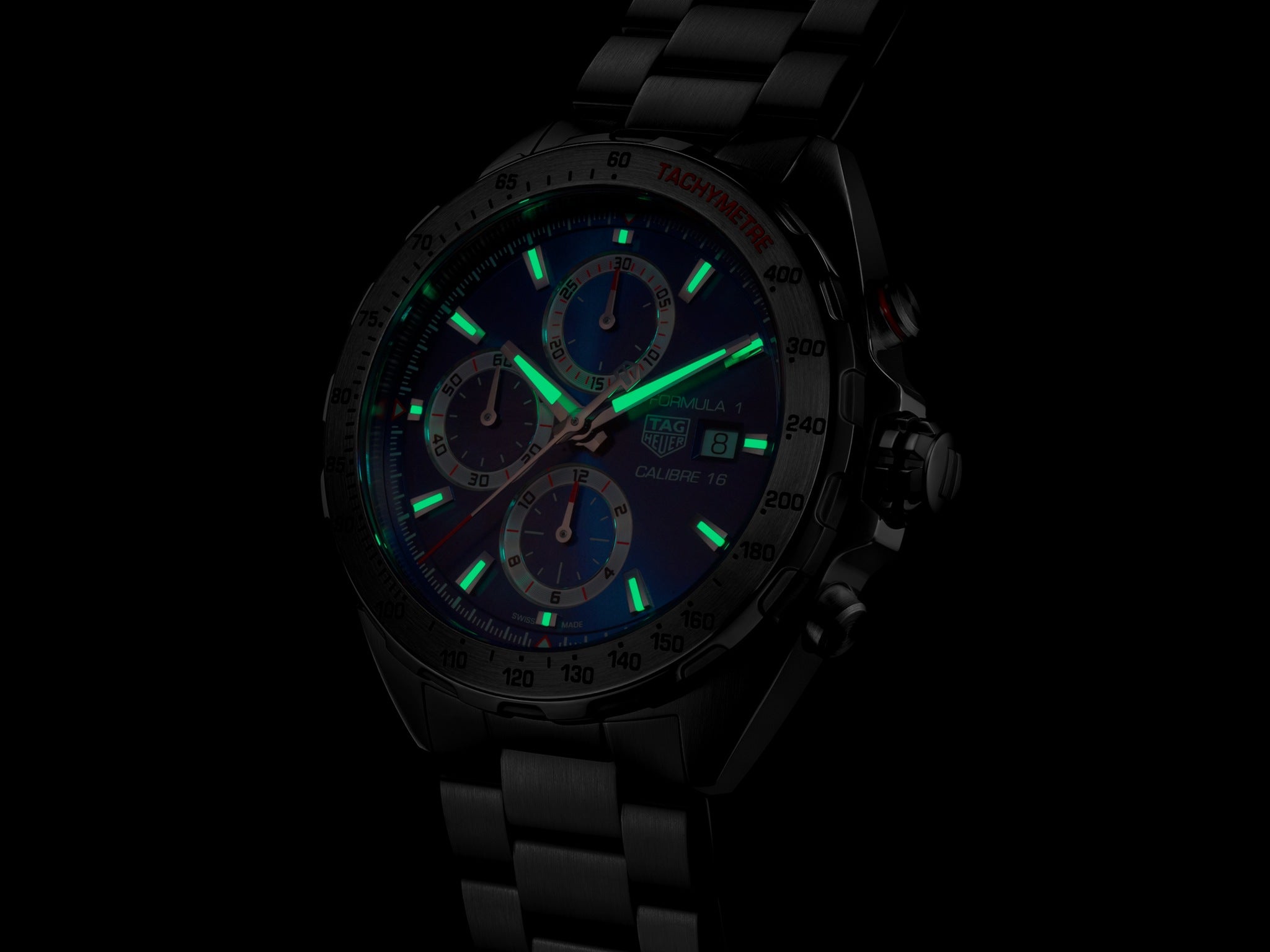 TAG Heuer CAZ2015.BA0876 Formula 1 Calibre 16 44mm Automatic Mens Watch - Luxverse