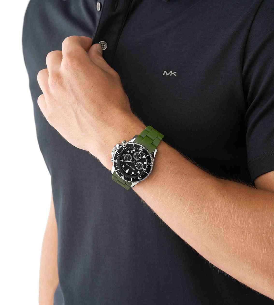 Michael Kors Everest MK8981 Men's Silver Chronograph Watch