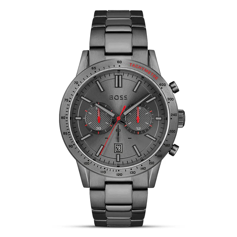 Hugo Boss Allure Chronograph Grey Dial HB1513924 – Men’s Watch - Luxverse