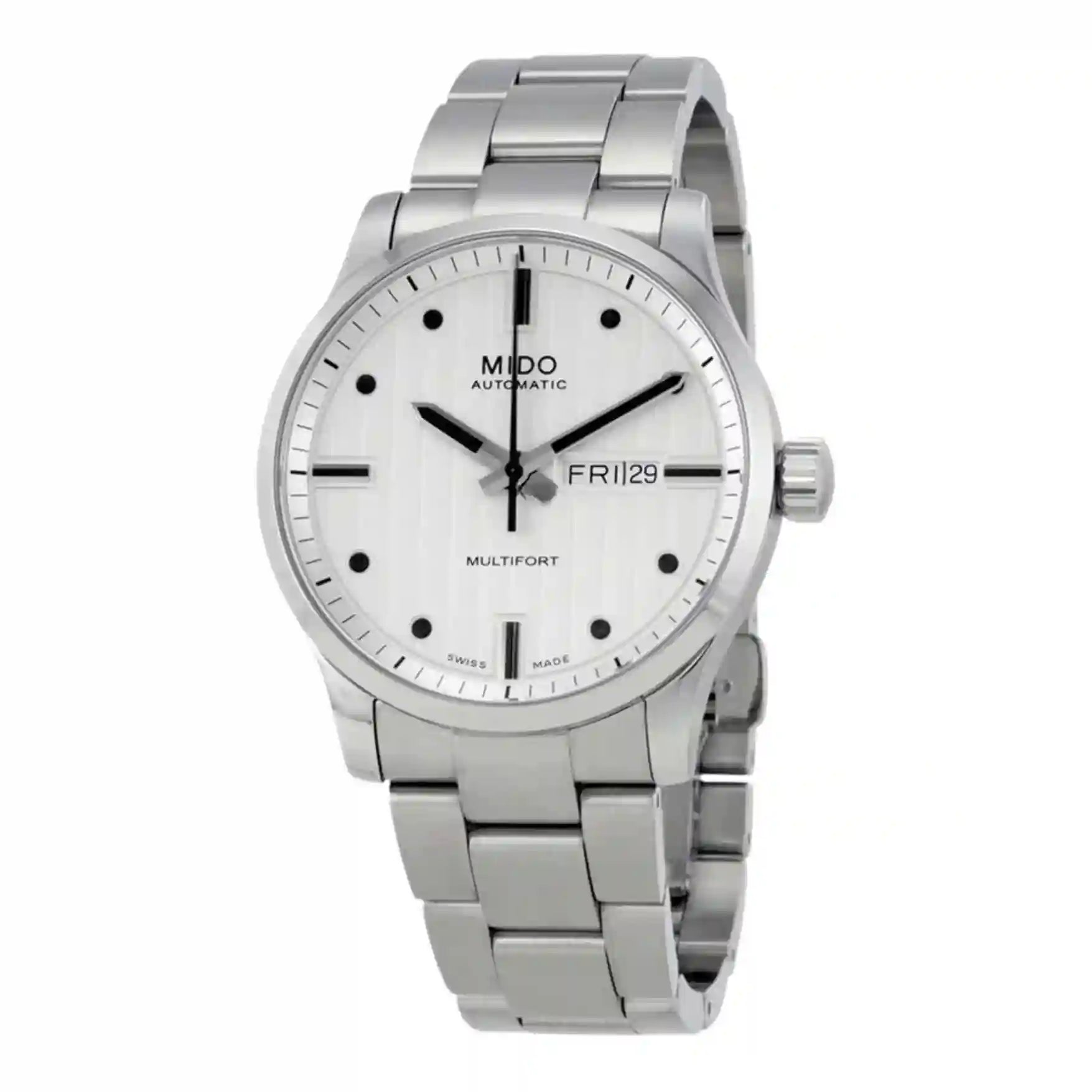 Tissot Mido Multifort Automatic M005.430.11.031.80 Silver Men’s Watch - Luxverse