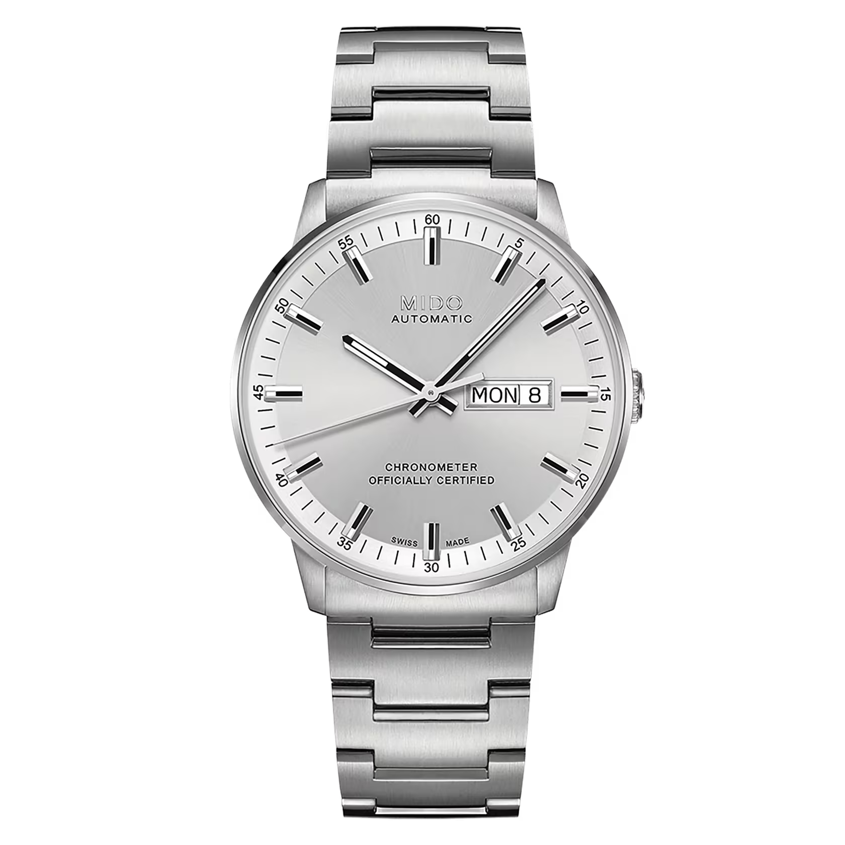 Tissot Mido Commander Silver Dial Chronometer M021.431.11.031.00 Automatic Men’s Watch - Luxverse