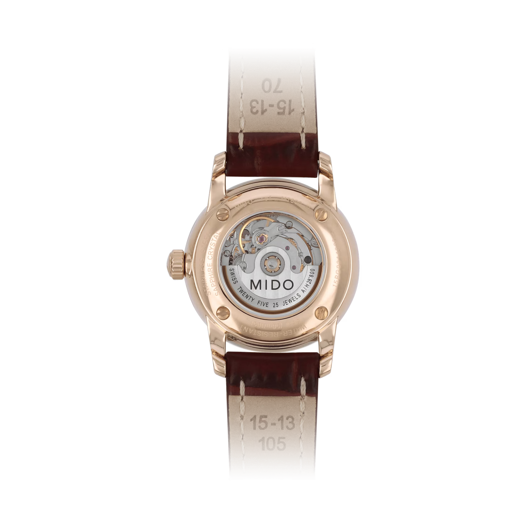 Tissot Mido Baroncelli Silver Lady Automatic M7600.2.21.8 - Women’s Watch - Luxverse