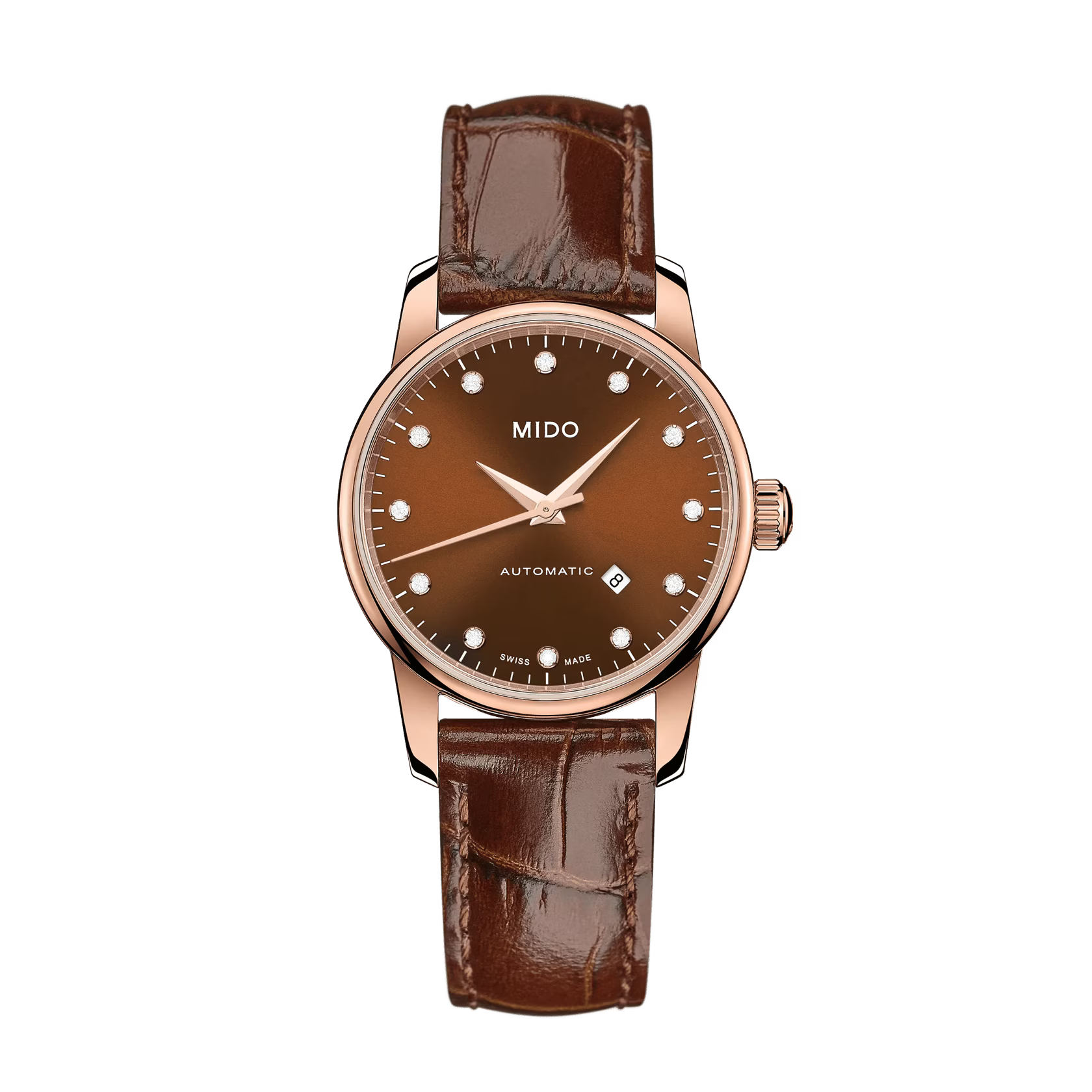 Tissot Mido Baroncelli Brown Lady Automatic M7600.3.64.8 - Men’s Watch - Luxverse