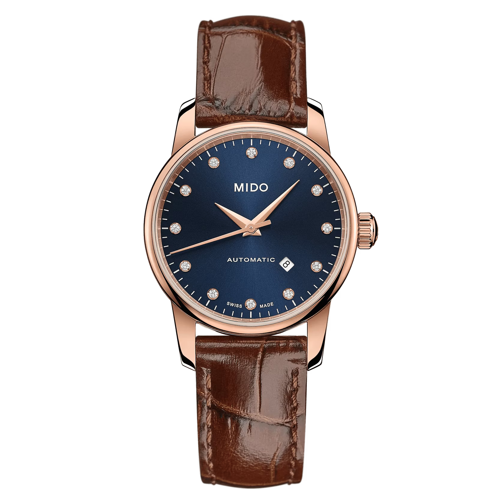 Tissot Mido Baroncelli Midnight Blue Lady Automatic M7600.3.65.8 - Women’s Watch - Luxverse