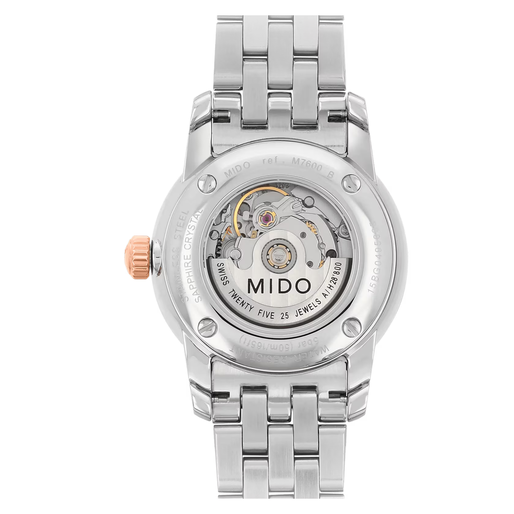 Tissot Mido Baroncelli Automatic White Dial Lady M7600.9.69.1 – Women’s Watch - Luxverse