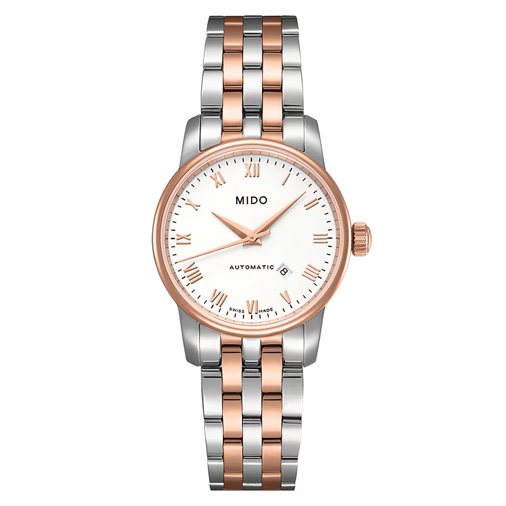 Tissot Mido Baroncelli White Dial Automatic Lady M7600.9.N6.1 – Women’s Watch - Luxverse