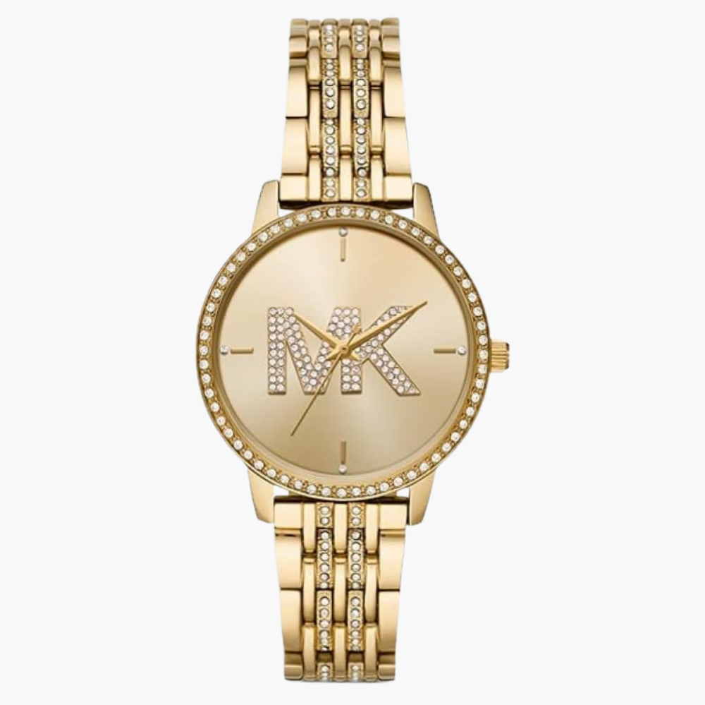 Michael Kors Melissa MK4371 Women's Gold Dial Gold Stainless Steel Watch