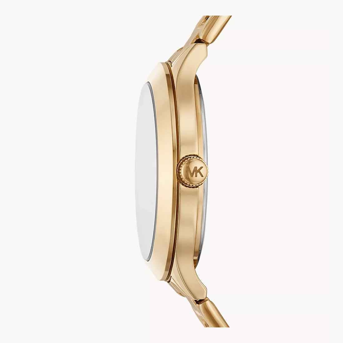 Michael Kors Slim Runway Gift Set MK1046 Women's Gold Dial Gold Stainless Steel Watch