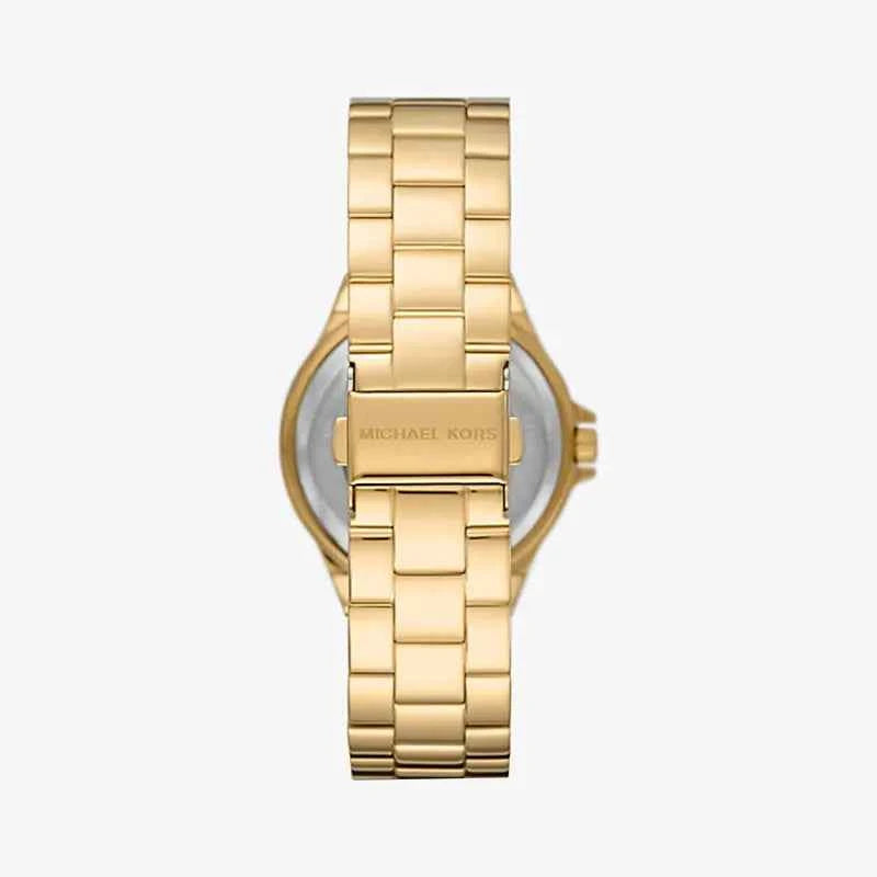 Michael Kors MK3492 Women's Blue Dial Gold Stainless Steel Watch