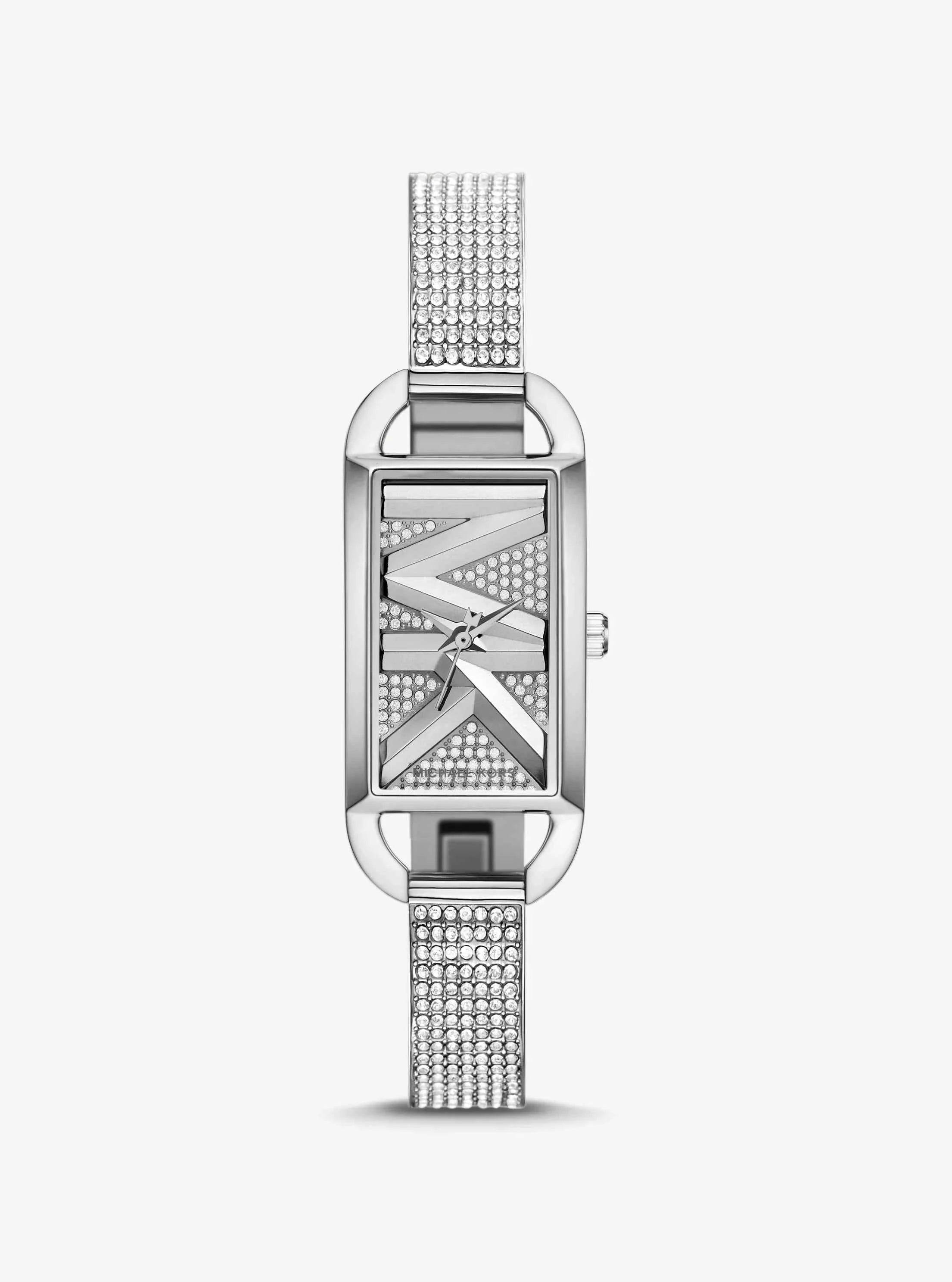 Michael Kors Empire MK4841 Women's Silver Bangle Watch