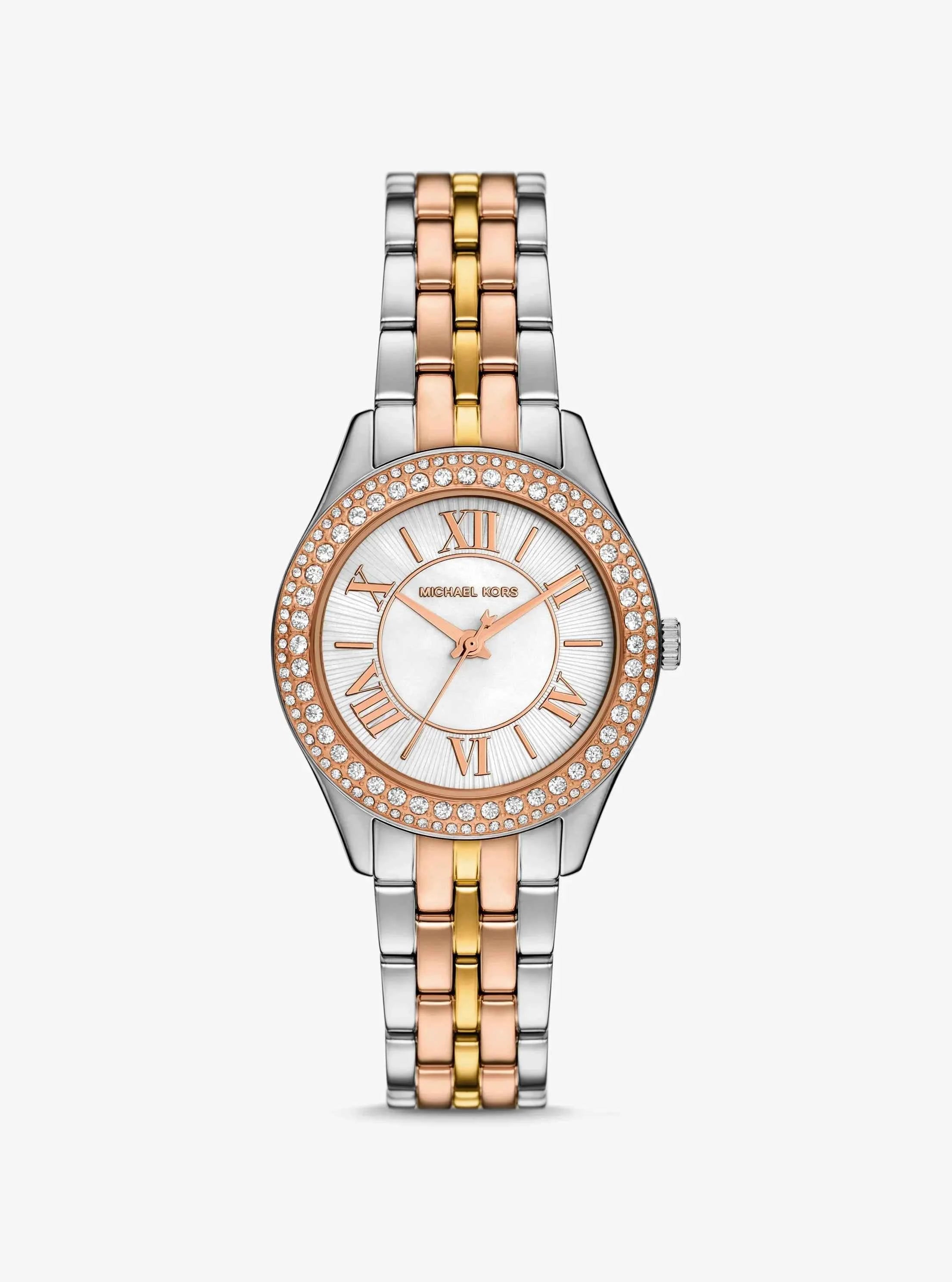 Michael Kors Harlowe MK4846 Women's Two-Tone Stainless Steel Watch