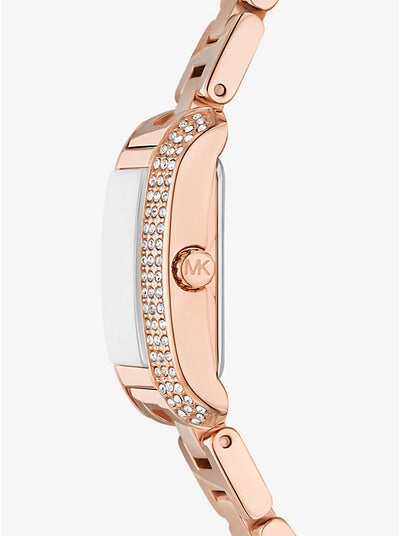Michael Kors Emery MK4868 rose gold stainless steel bracelet watch