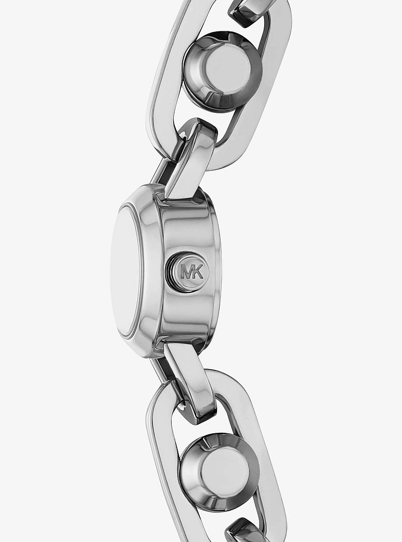 Michael Kors MK4872 silver dial with chain bracelet