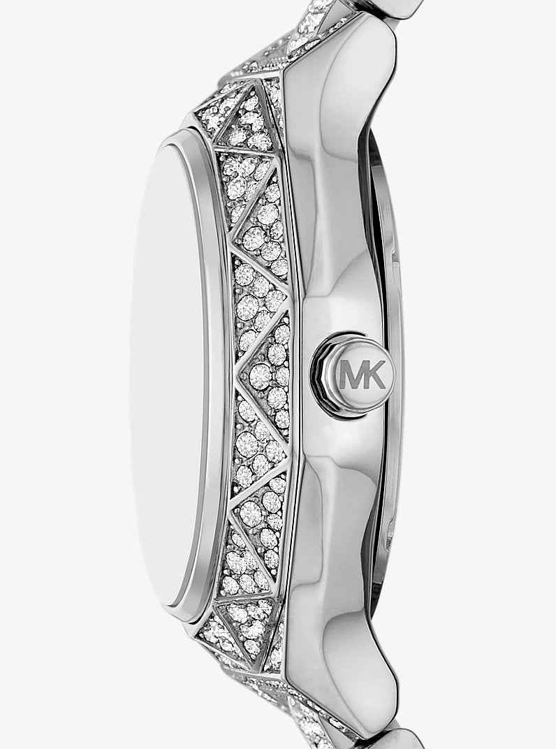 Michael Kors Raquel MK4891 Women's Silver Pavé Watch