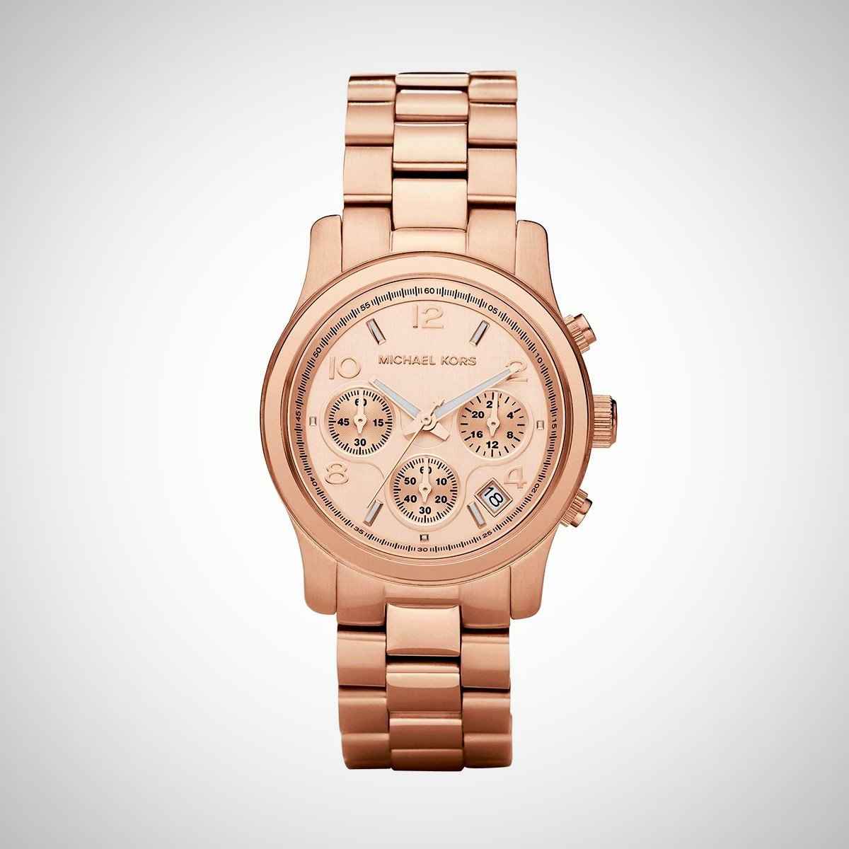 Michael Kors Runway MK5128 Women's Pink Stainless Steel Watch