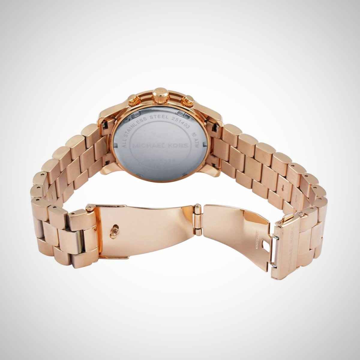 Michael Kors Runway MK5128 Women's Pink Stainless Steel Watch
